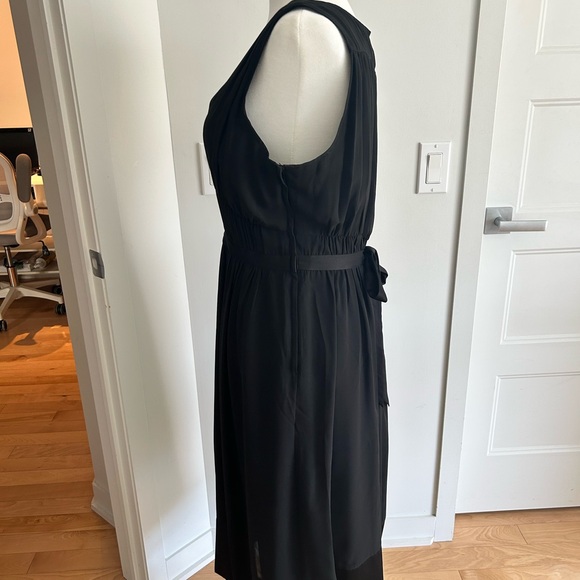 Chiffon and satin dress H&M - Picture 2 of 3